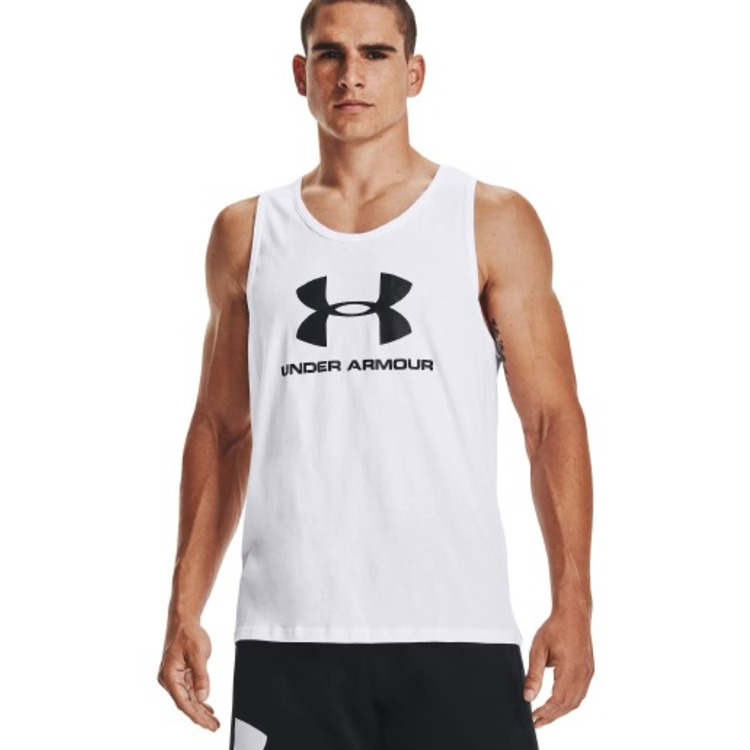 Añadir a la cesta UA Men's Sportstyle Logo Tank "White" UA Men's Sportstyle Logo Tank "White"