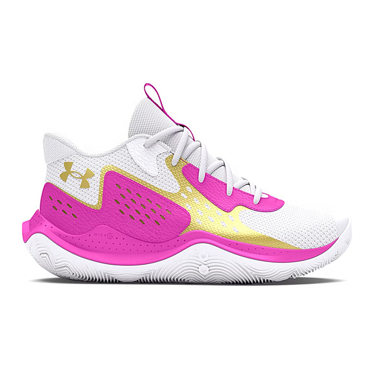 Añadir a la cesta Under Armour GS Jet '23 Jr. "White VividMagenta Gold" Under Armour GS Jet '23 Jr. "White VividMagenta Gold"
