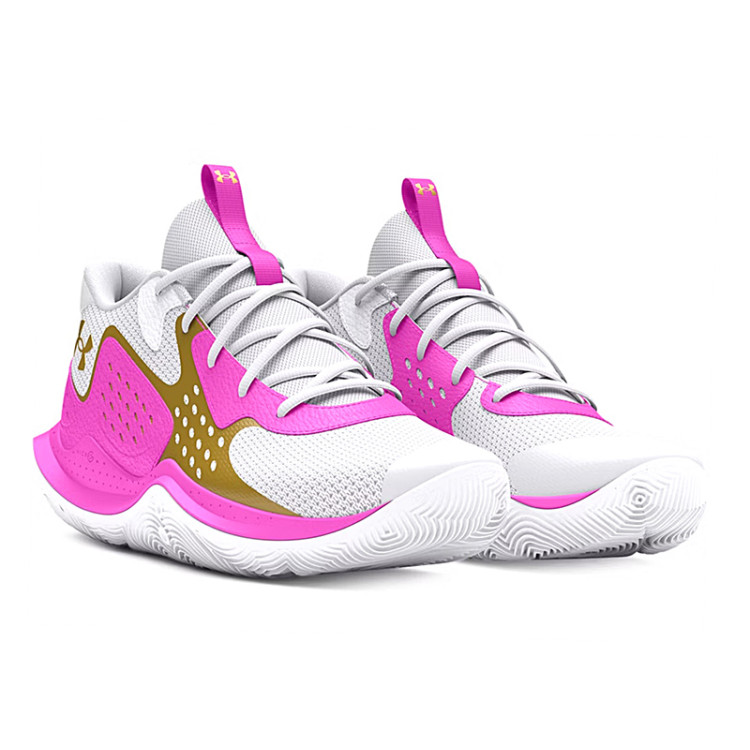 Under Armour Jet '23 "White VividMagenta Gold"