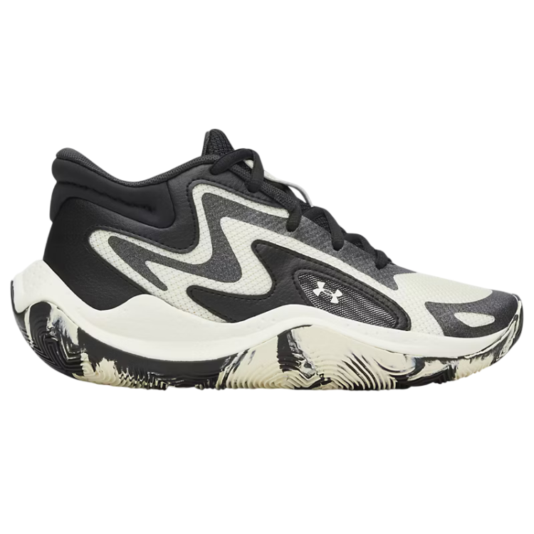 Under Armour GS Jet '25 Jr. "Black Off White"