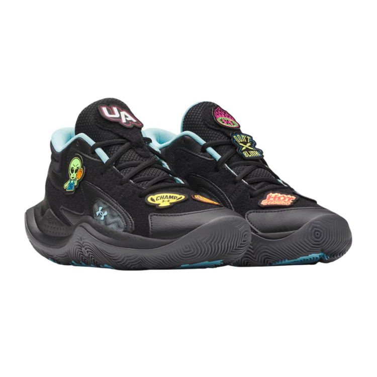 Under Armour GS Jet '25 Jr. VC "Black-Sky Blue"