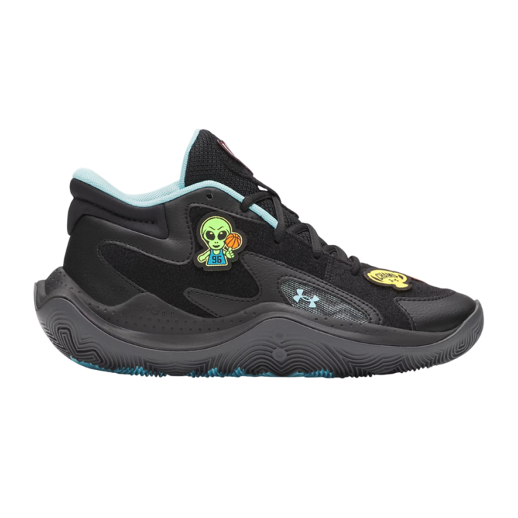 Under Armour GS Jet '25 Jr. VC "Black-Sky Blue"