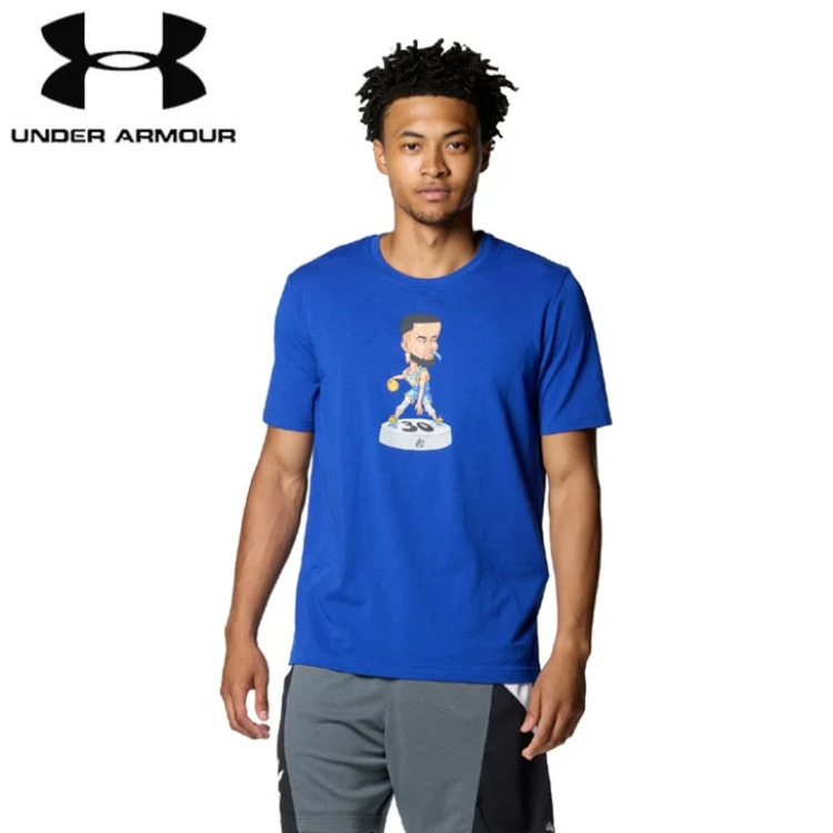 Añadir a la cesta Under Armour Men´s Curry Bobblehead Short Sleeve Tee "Blue" Under Armour Men´s Curry Bobblehead Short Sleeve Tee "Blue"
