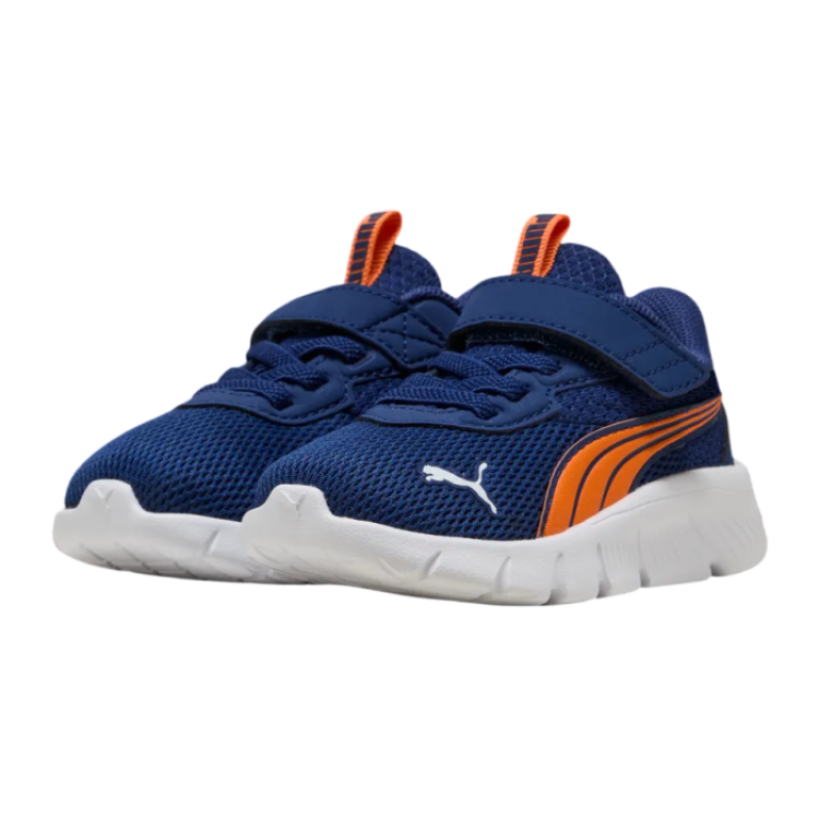 Zapatillas Puma Running FlexFocus Modern infantiles "Blue -Rickie Orange"