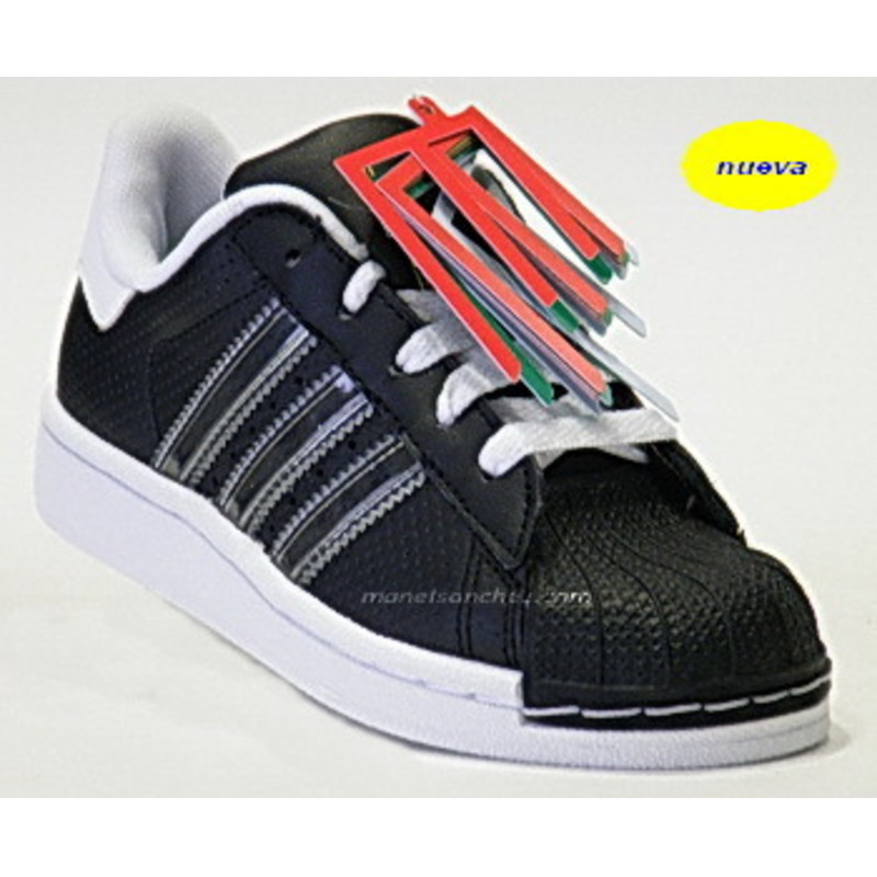 Adidas Superstar 2 Jr. IS Nino negro 36 40