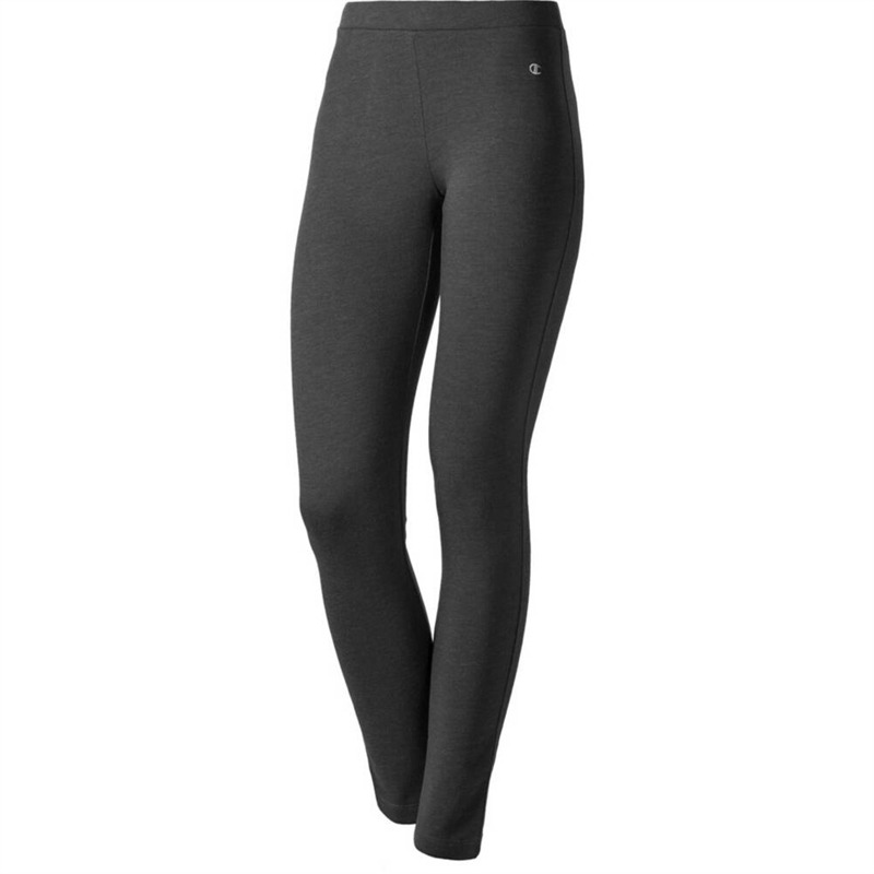 Champion Mujer Leggings Athletic Heritage Customfit Logo gris o