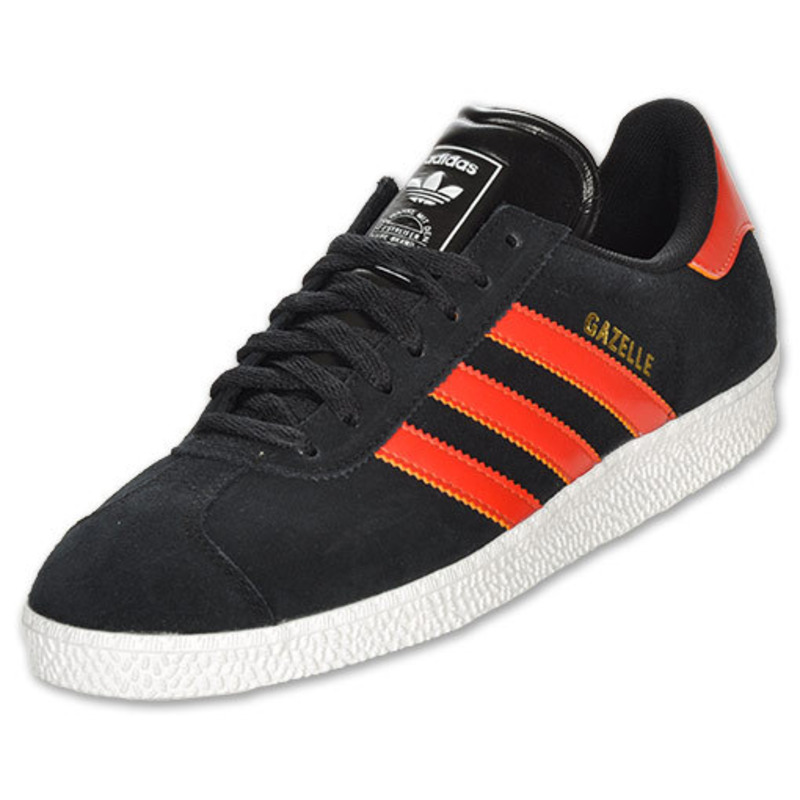 ADIDAS ORIGINALS GAZELLE Hombre Zapatillas En Negro Rojo y Blanco Talla UK  9 EUR 151,27 - PicClick ES