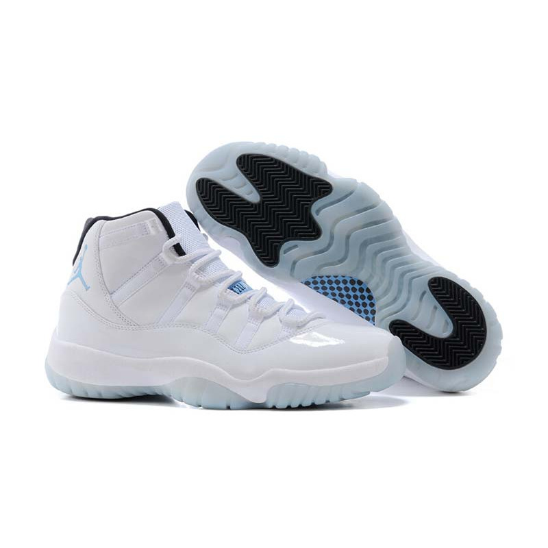 Retro 11 2025 blanco con azul