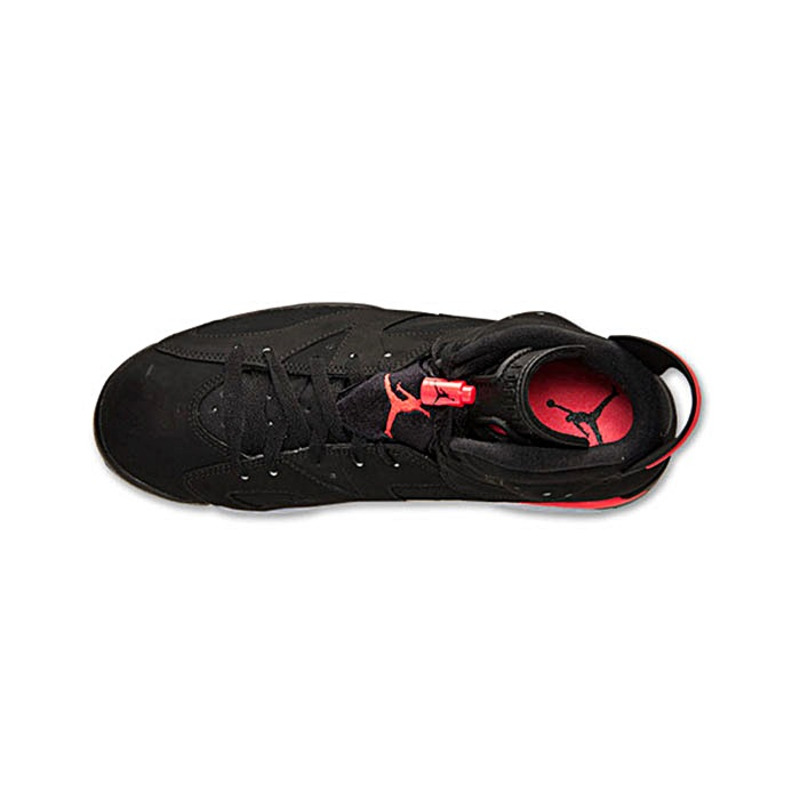 Jordan 6 sales rojo con negro