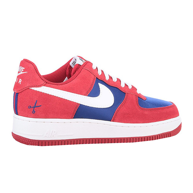 Nike air force 1 rojo con azul online