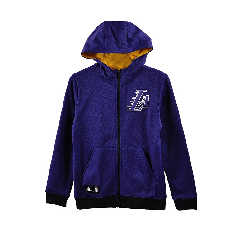 Adidas NBA Sudadera Ni o L.A Lakers Fan Wear purpura amarillo