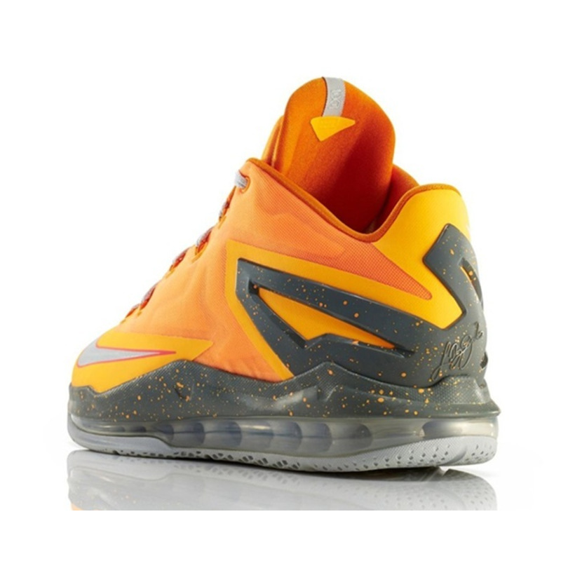 Air Max Lebron XI Low Floridians 800 atomic mango gris
