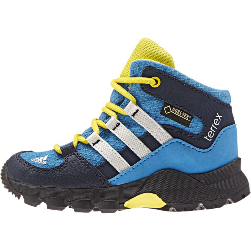 Adidas Terrex Mid GTX Infantil azul amarilo