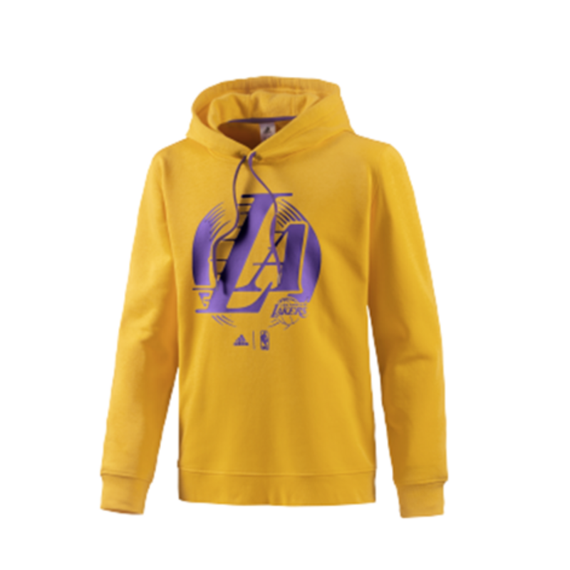 Adidas Sudadera NBA Angeles Lakers amarillo purpura