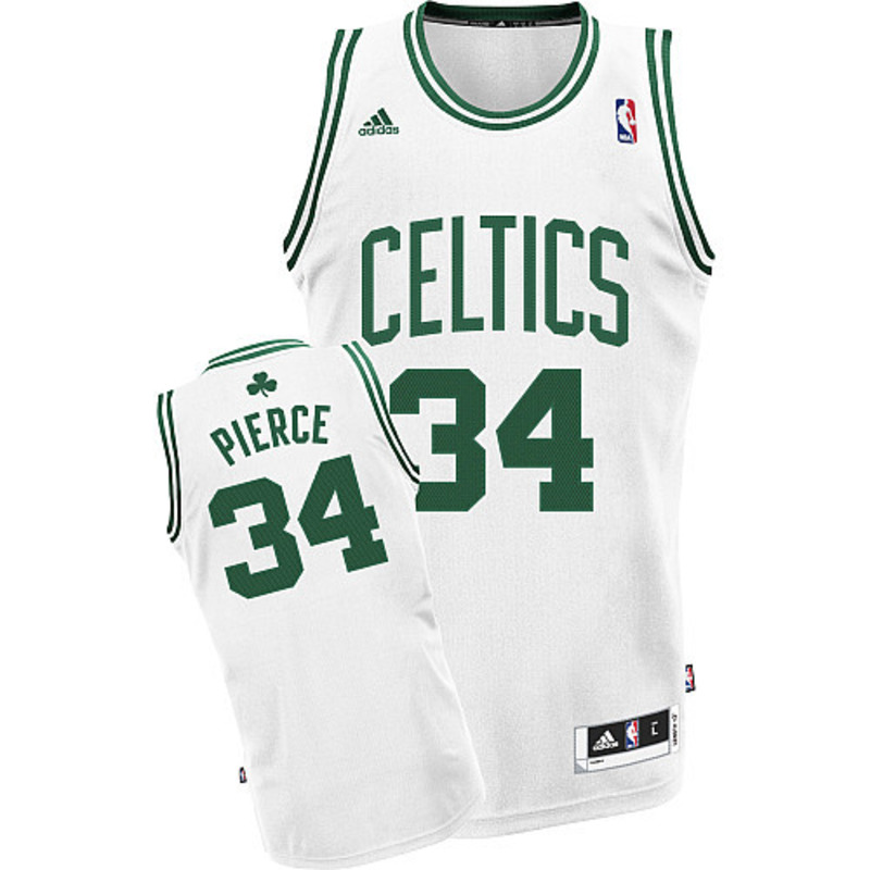 Adidas Camiseta Bordada Pierce Celtics blanco verde