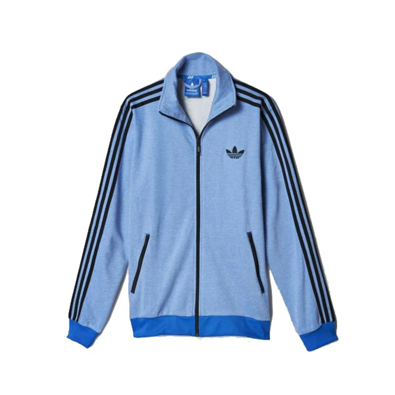 Adidas Original Chaqueta Firebird Track Top azul negro