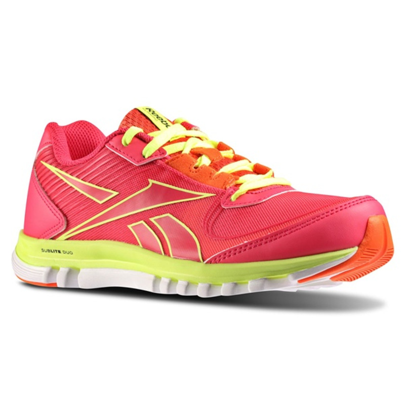 Reebok Sublite Duo Rush rosa amarillo naranja