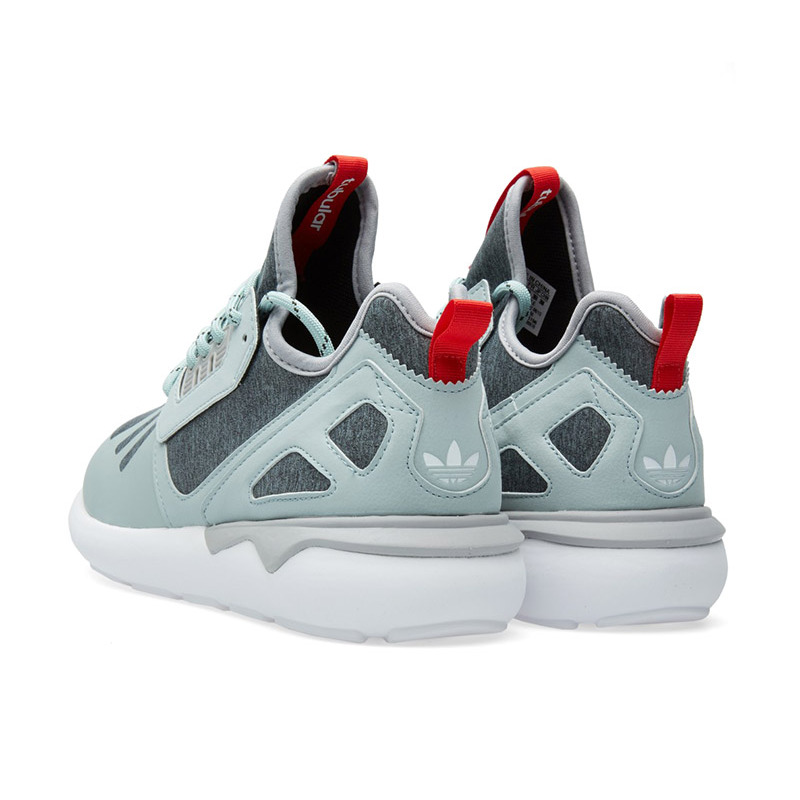 Adidas Originals Tubular Runner Weave Mist Slate gris rojo bl
