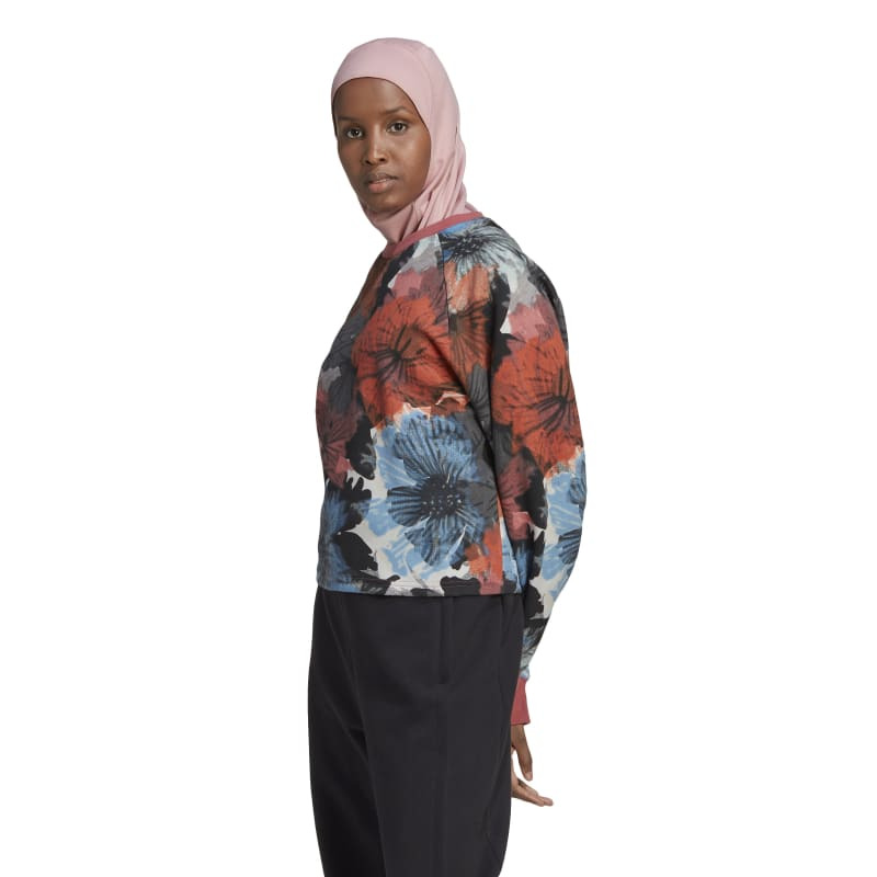 Adidas all over print sweatshirt deals