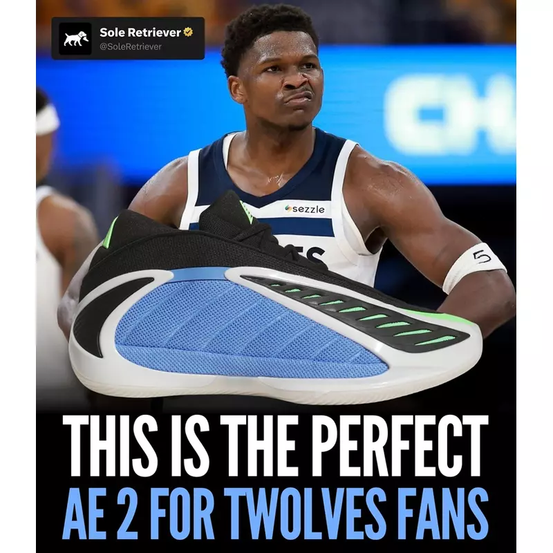 Adidas Anthony Edwards 2 Junior "Blue Fusion"