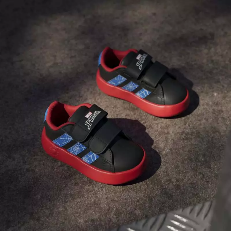 Adidas GRAND COURT SPIDER-MAN  infants "Black"