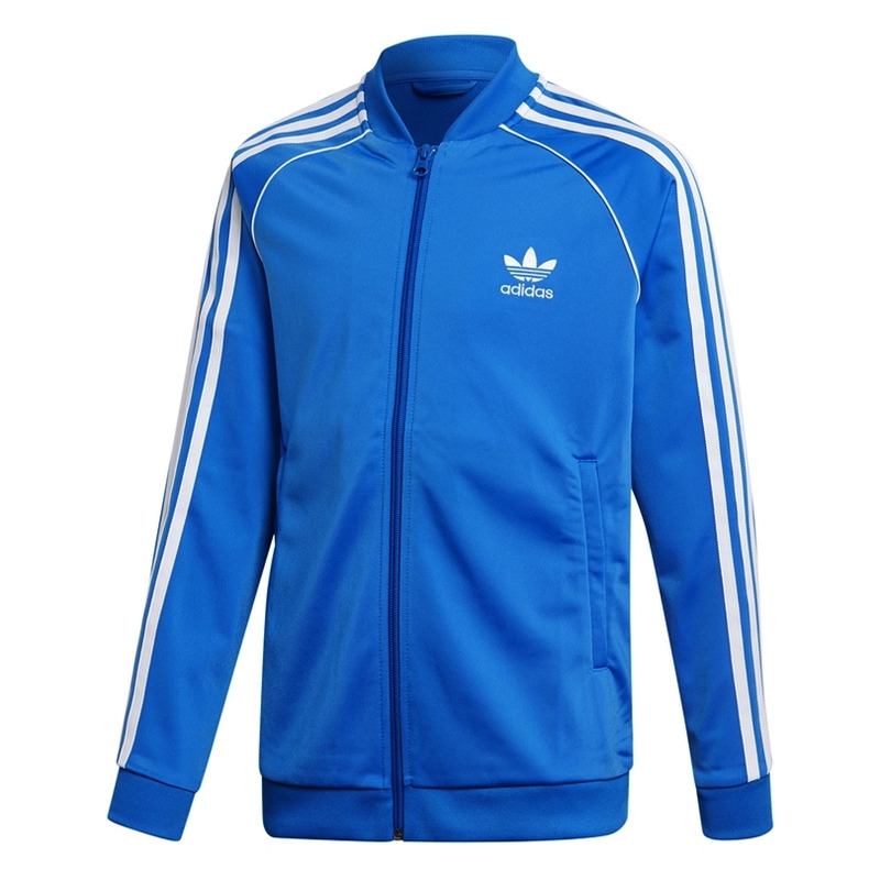 Adidas caracteriza SST TRACK TOP BLUEBIRD WHITE