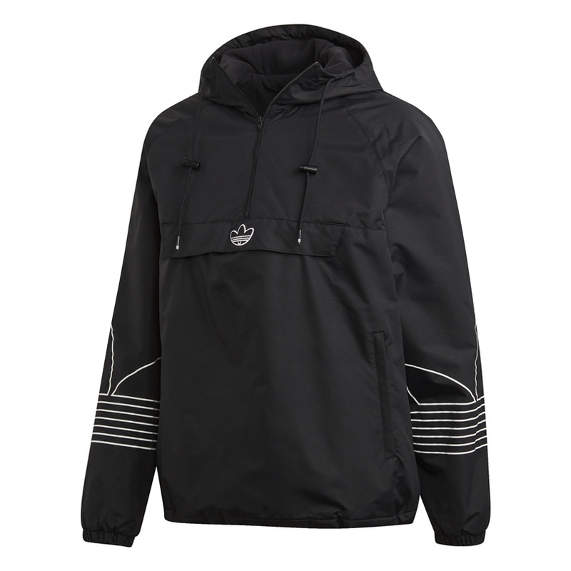 Adidas Originals Outline Over The Head Jacket black