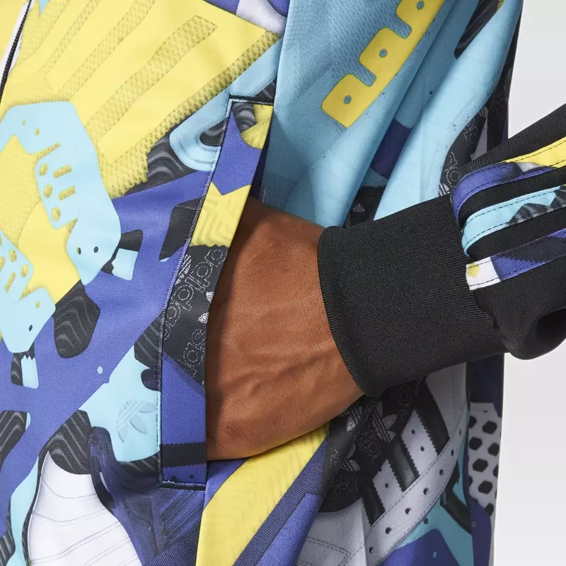 Adidas Originals Shoe Montage AOP Track Top (multicolor/black)