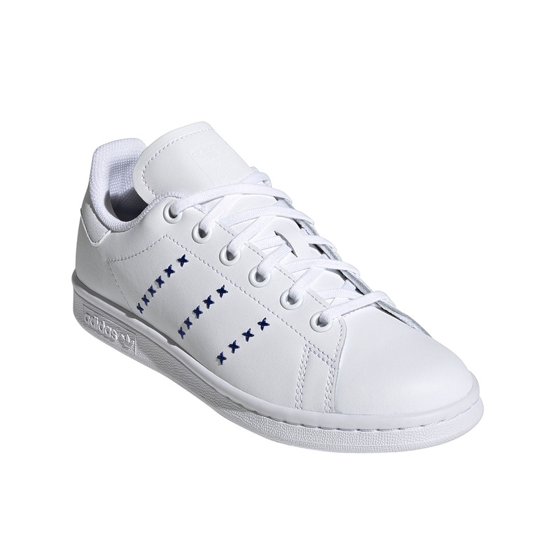 Adidas stan smith j blue sale