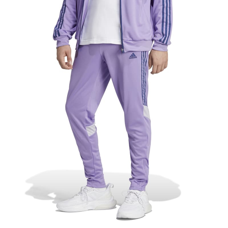Adidas Tiro Tracksuit Bottoms Violet Fusion