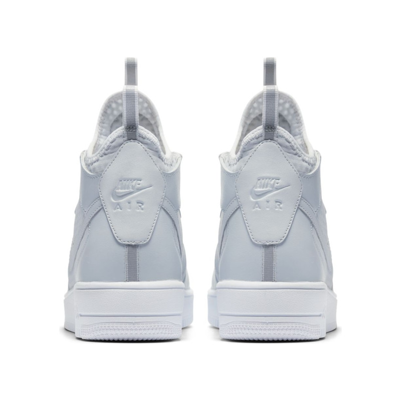 Air Force 1 Ultraforce Mid Shoe Hermes 002 pure platinum whit