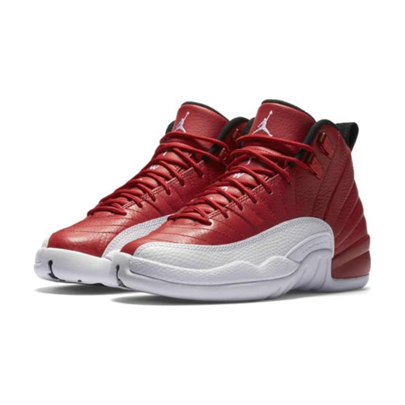 Air Jordan 12 Retro BG 600 gym red white black