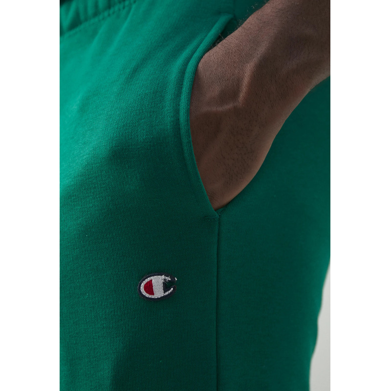 Champion Legacy Icon Rib Cuff Pants C Logo Dark Green