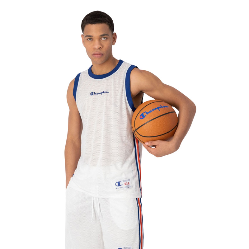 Champion sweater vest best sale basketball
