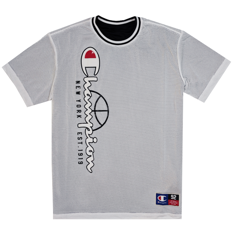 Champion reversible mesh tee outlet