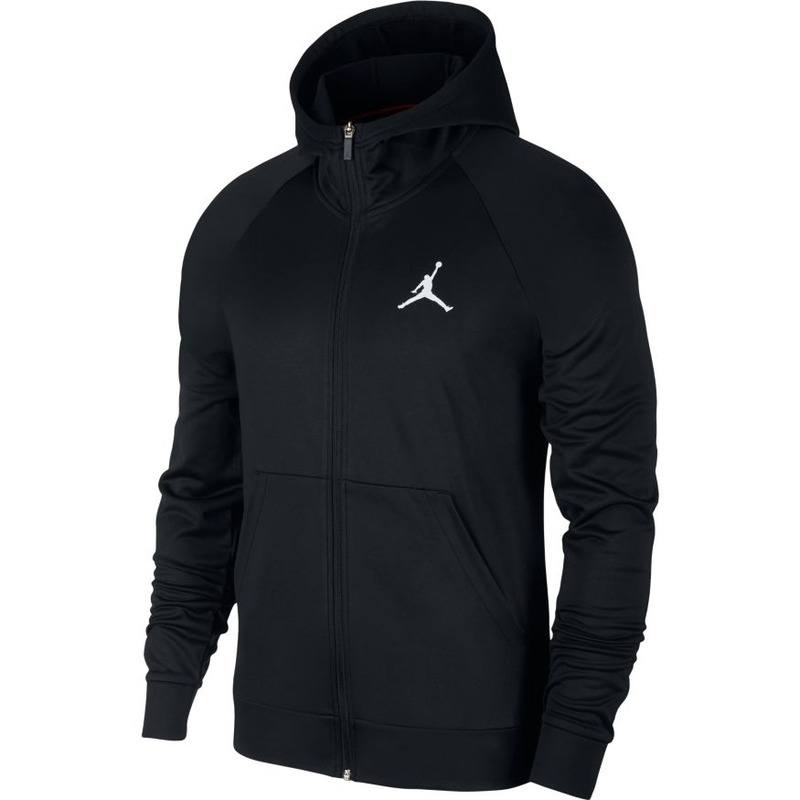 Jordan 23 Alpha Therma Fleece Full Zip Hoodie black