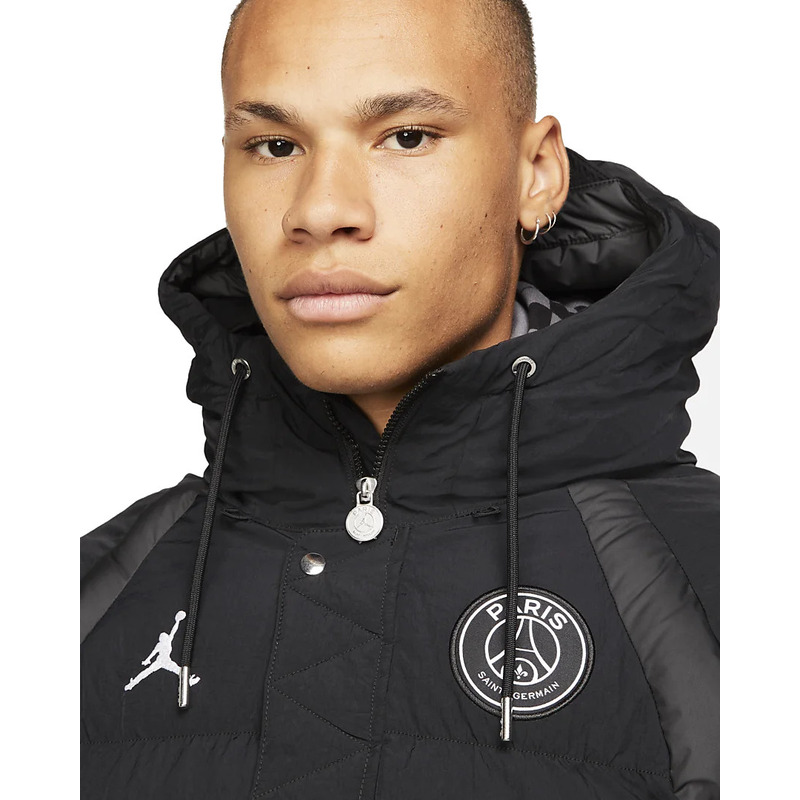 Jordan Paris Saint Germain Essentials Puffer Jacket Black