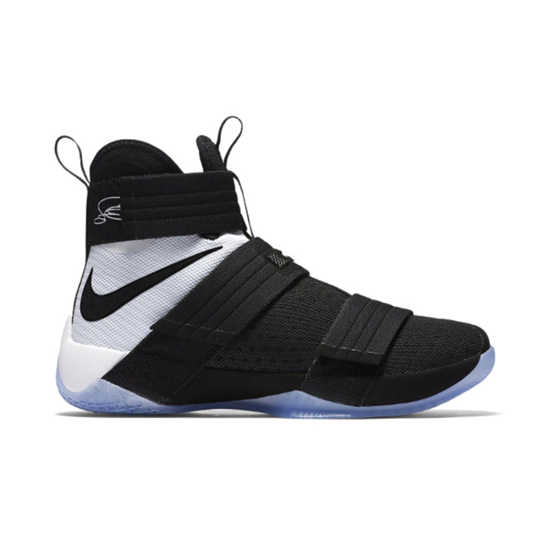 LeBron Soldier 10 SFG Day and Night 001 black black white