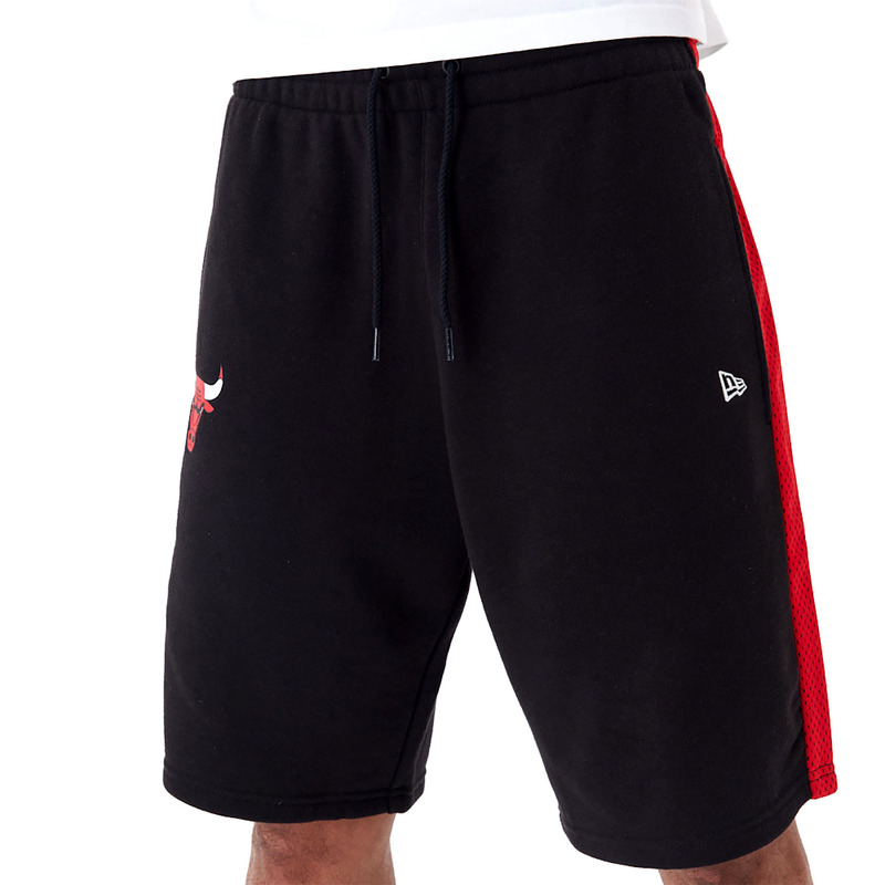 Men's Basketball Shorts New Era NBA Chicago Bulls Black