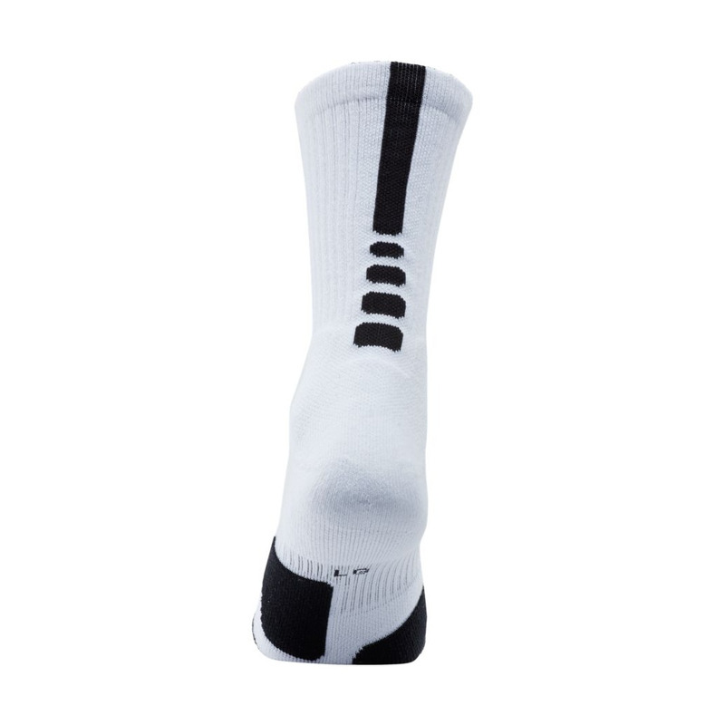 Nike Dry Elite 1.5 Crew Basketball Sock (100/white/black)