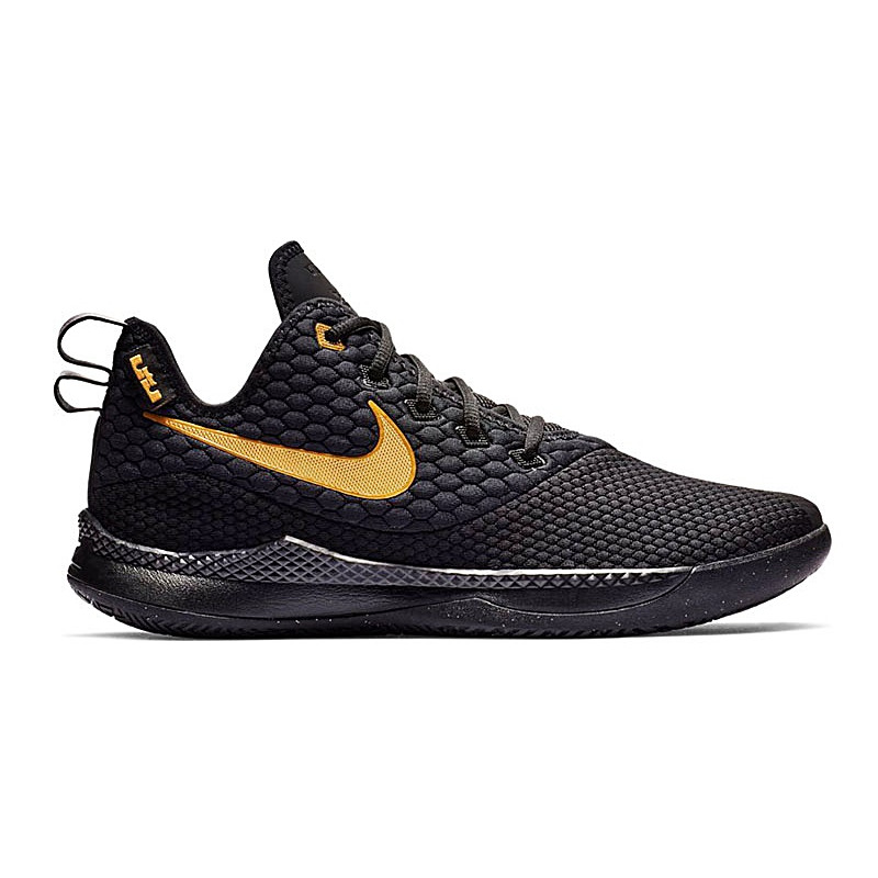 Nike Lebron Witness III Gold Black manelsanchez