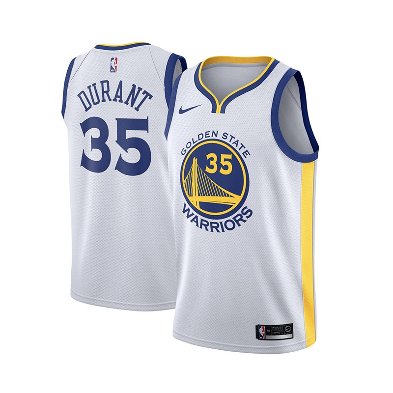 Nike NBA Swingman Golden State Warriors Durant 35 White