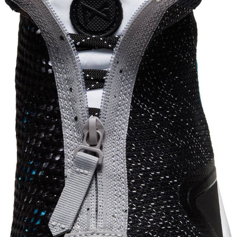 nike pg 4 black grey teal