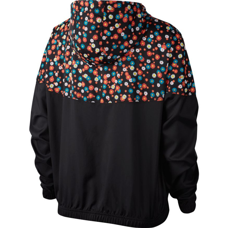 Floral windbreaker nike deals