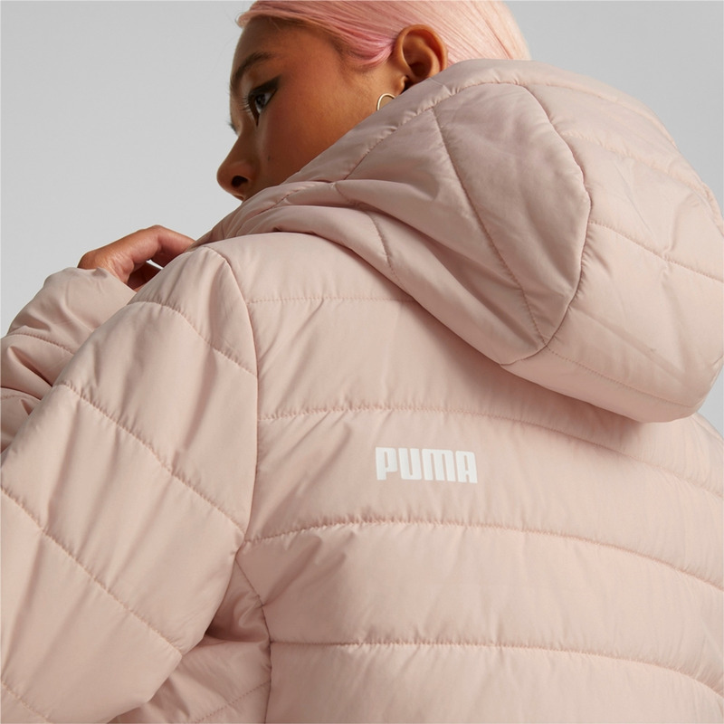 Puma ESS Hooded Padded Jacket (Rose Quartz)
