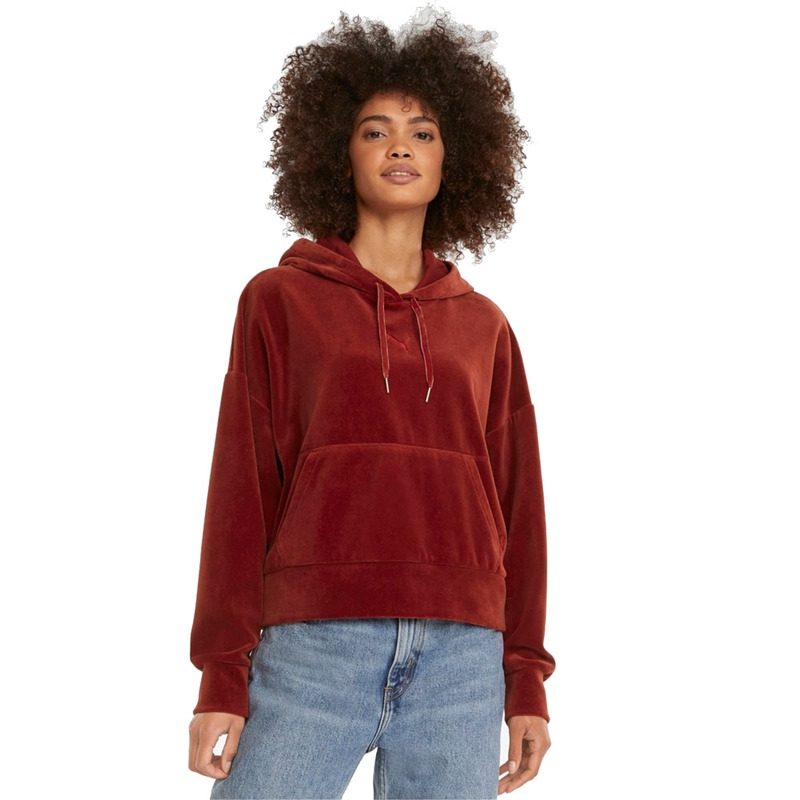 Puma velour hoodie outlet