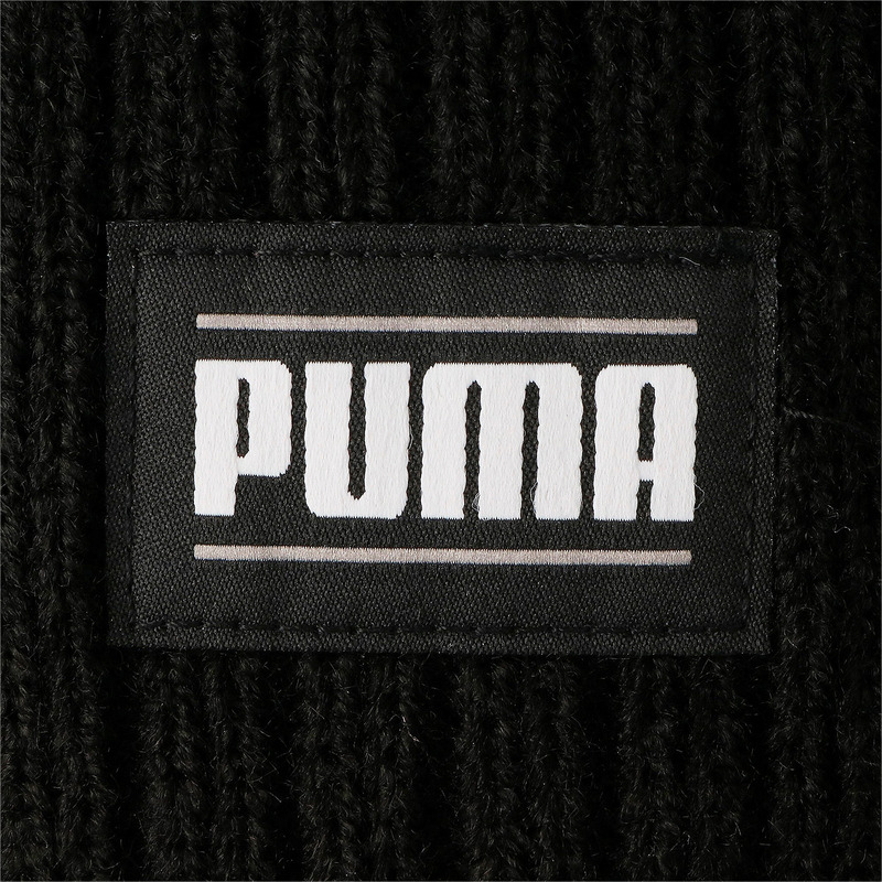 Classic Cuff Ribbed Beanie (black) Puma