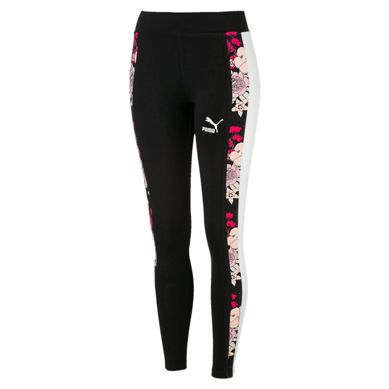Puma Trend AOP Leggings black floral manelsanchez