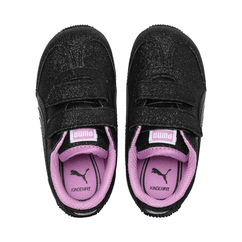 Puma Whirlwind Glitz V Baby Trainers Orchid CERULEAN