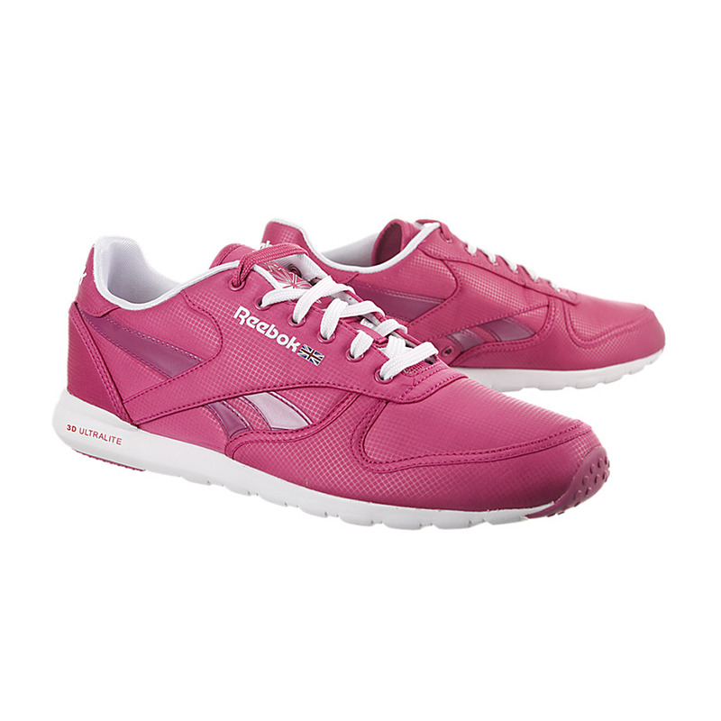 Reebok CL Lthr Clean Ultralite fuxia manelsanchez